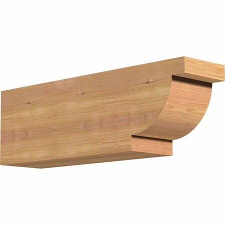 Ekena Millwork Alpine Smooth Rafter Tail, Western Red Cedar, 5 1/2"W x 8"H x 24"L RFT06X08X24ALP00SWR